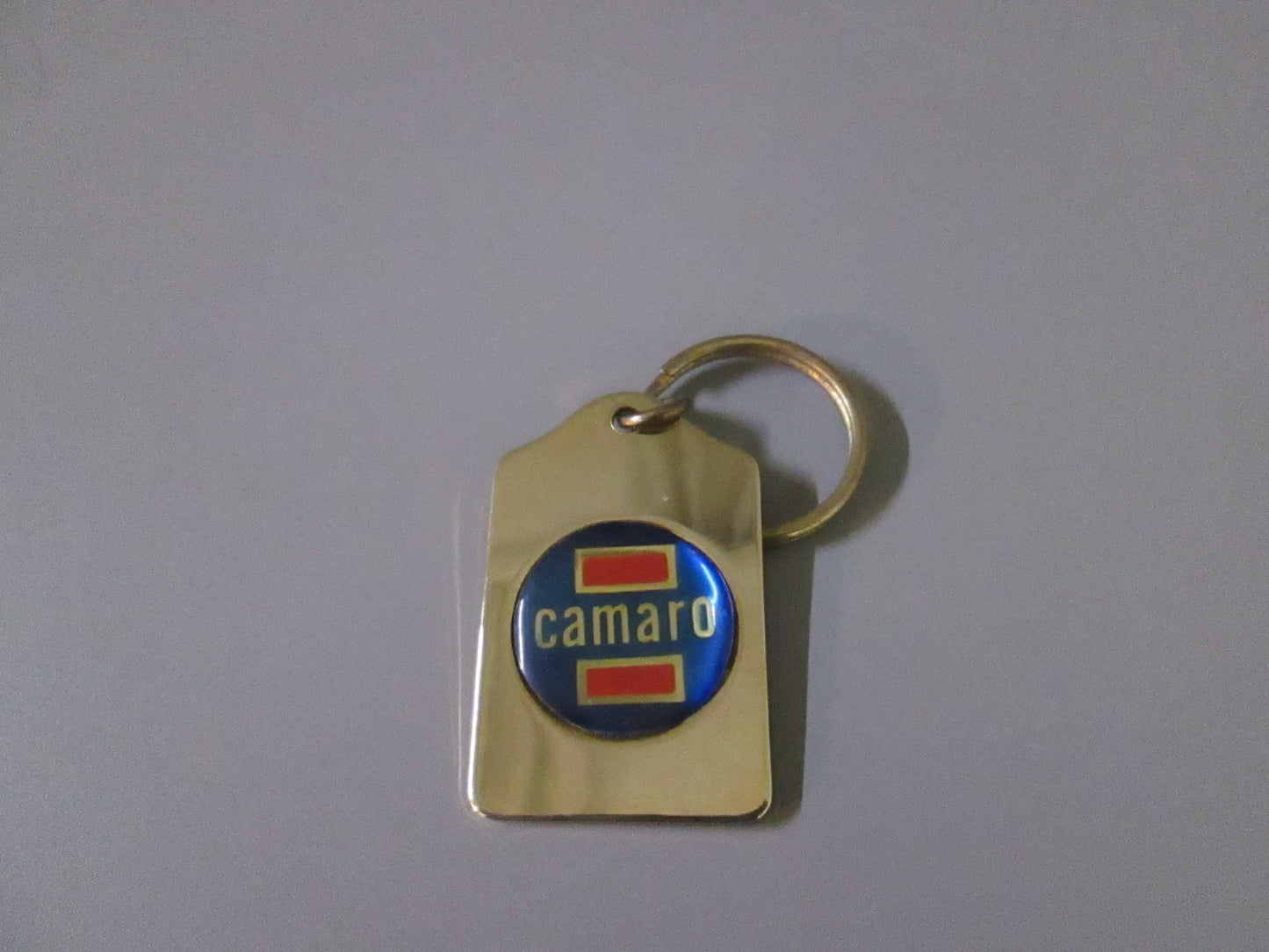 Brass Key Fob with Camero Round Logo