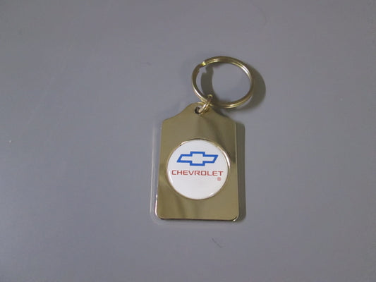 Brass Fob with Round Chevy Logo