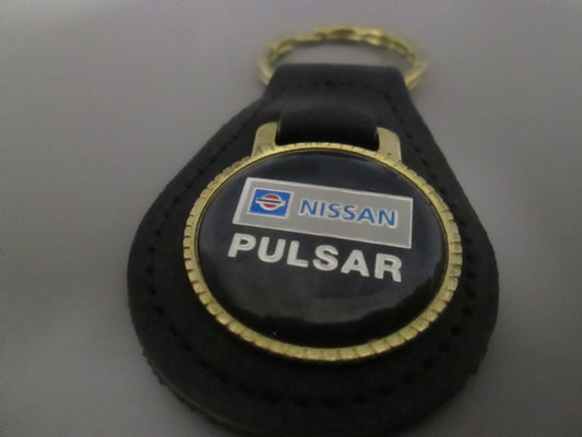 Leather Fob Key Holder for Nissan Pulsar