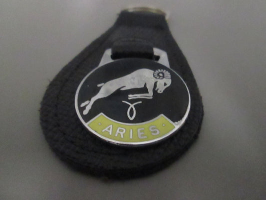 Leather Fob Key Holder for Zodiac Aries