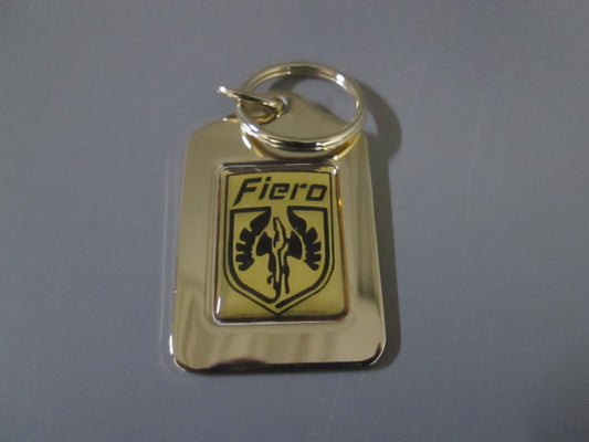 Brass Key Fob with Fiero Logo