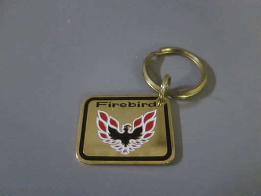 Brass Key Tag with Firebird Logo