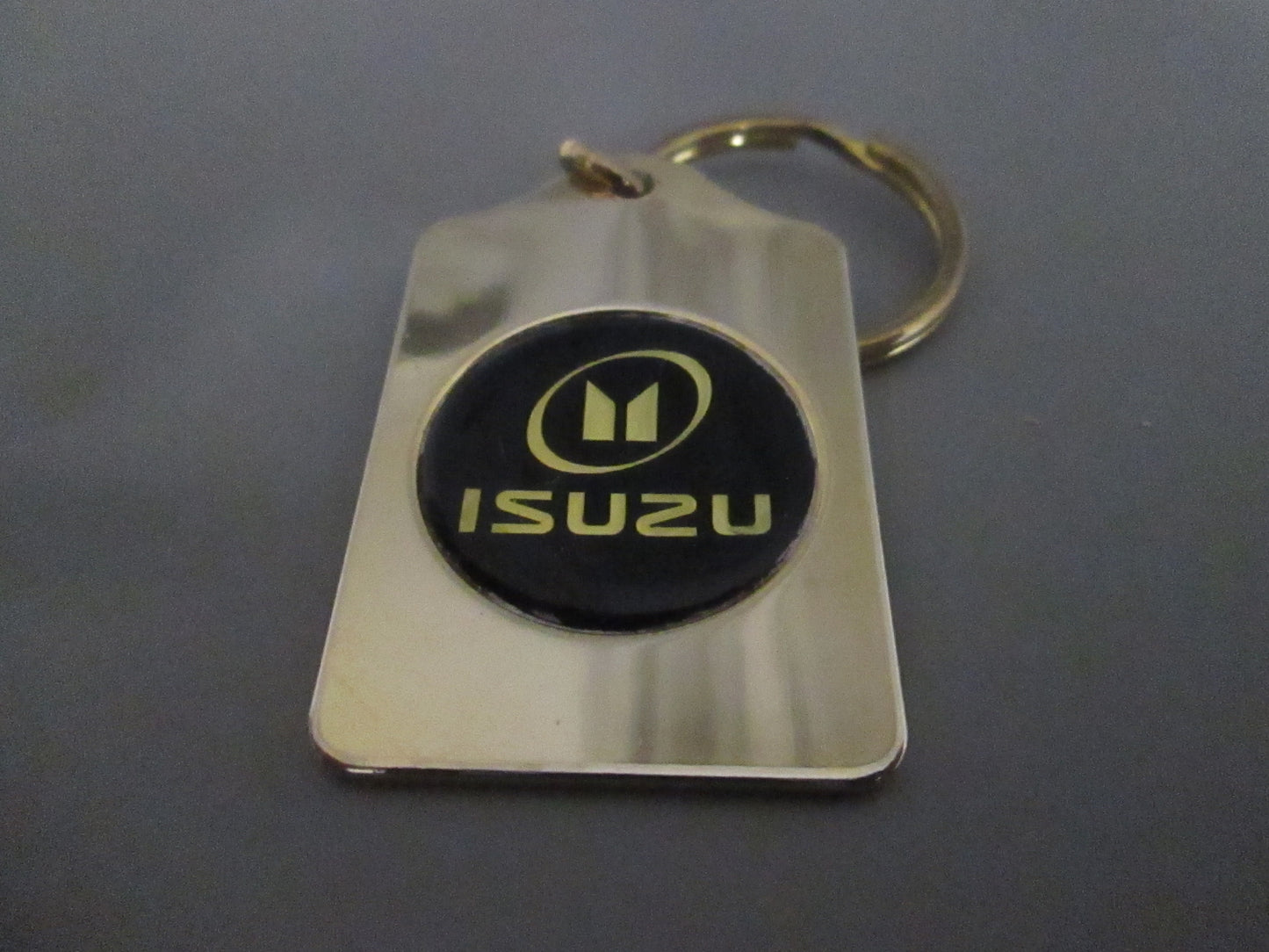 Brass Fob Key Holder with Automotive Logos