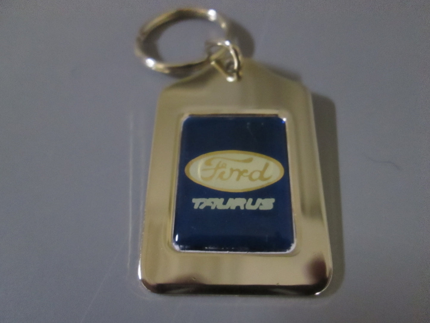 Brass Fob Key Holder with Automotive Logos