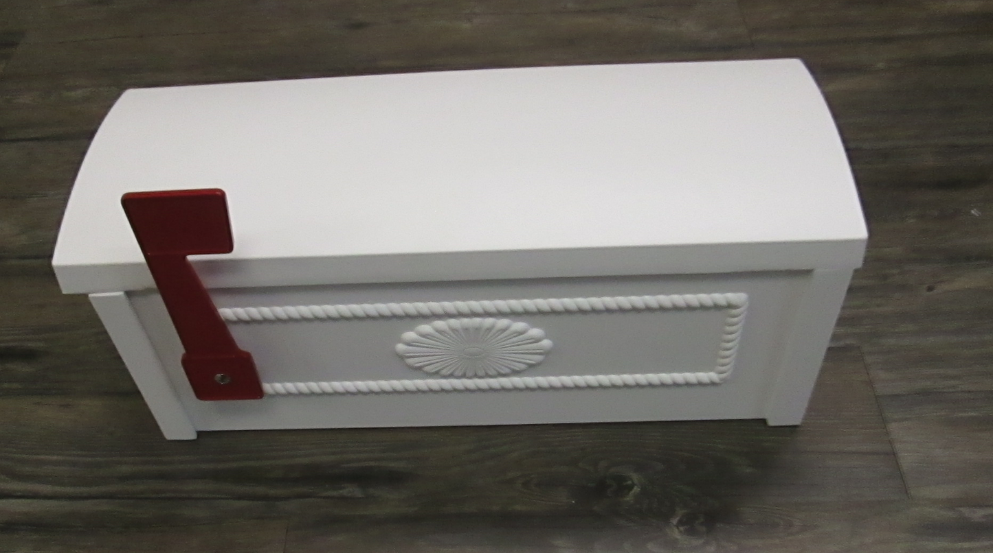 Salsbury 4550 Townhouse Mailbox with 4865 Boltdown Post