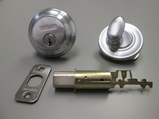 Schlage BA360 KD Satin Chrome