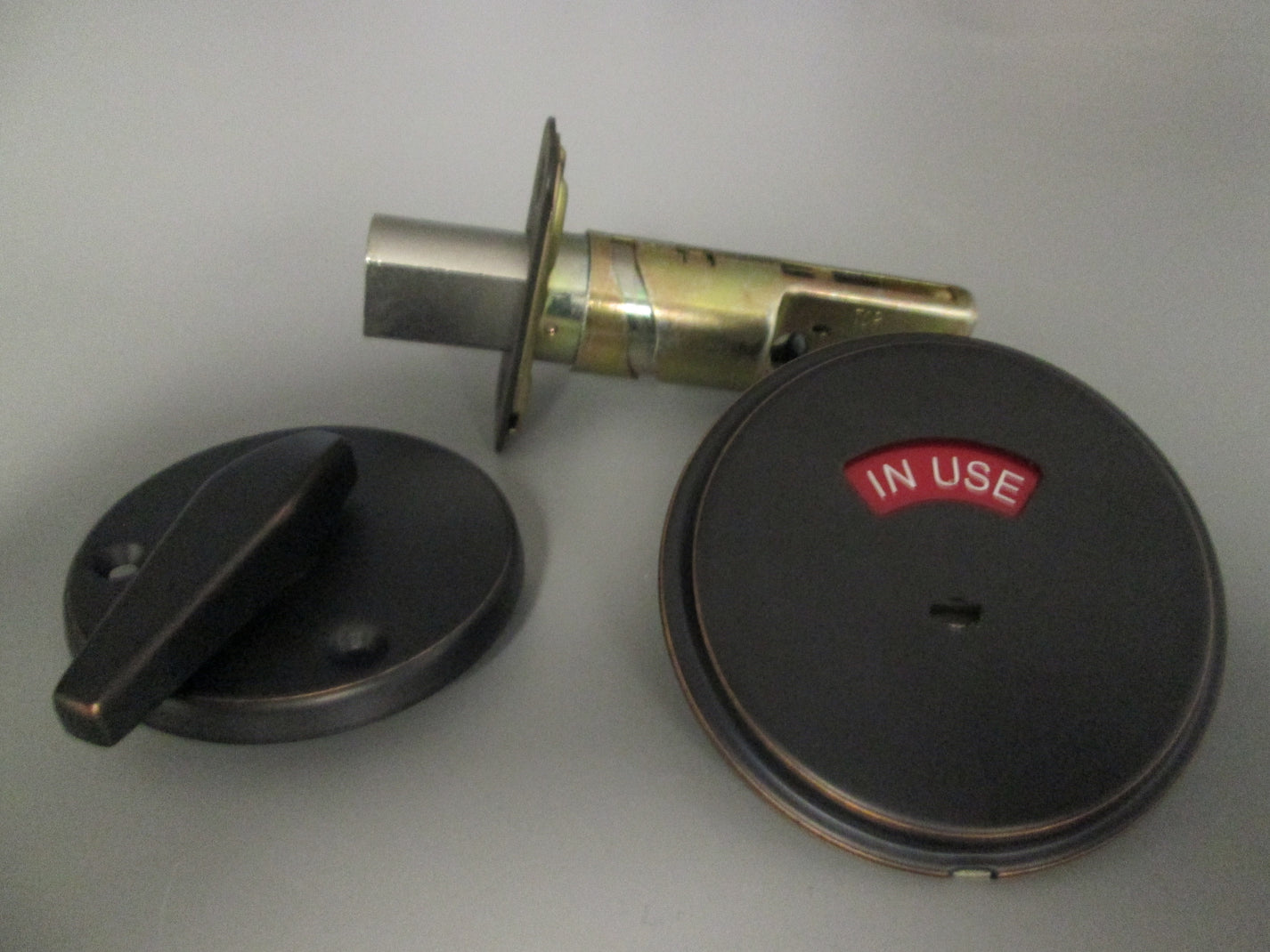 Schlage B571 Restroom Bolt with In Use/Vacant Indicator