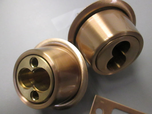 Schlage BC162J Double Cylinder Deadbolt for Schlage Removable Core Satin Bronze