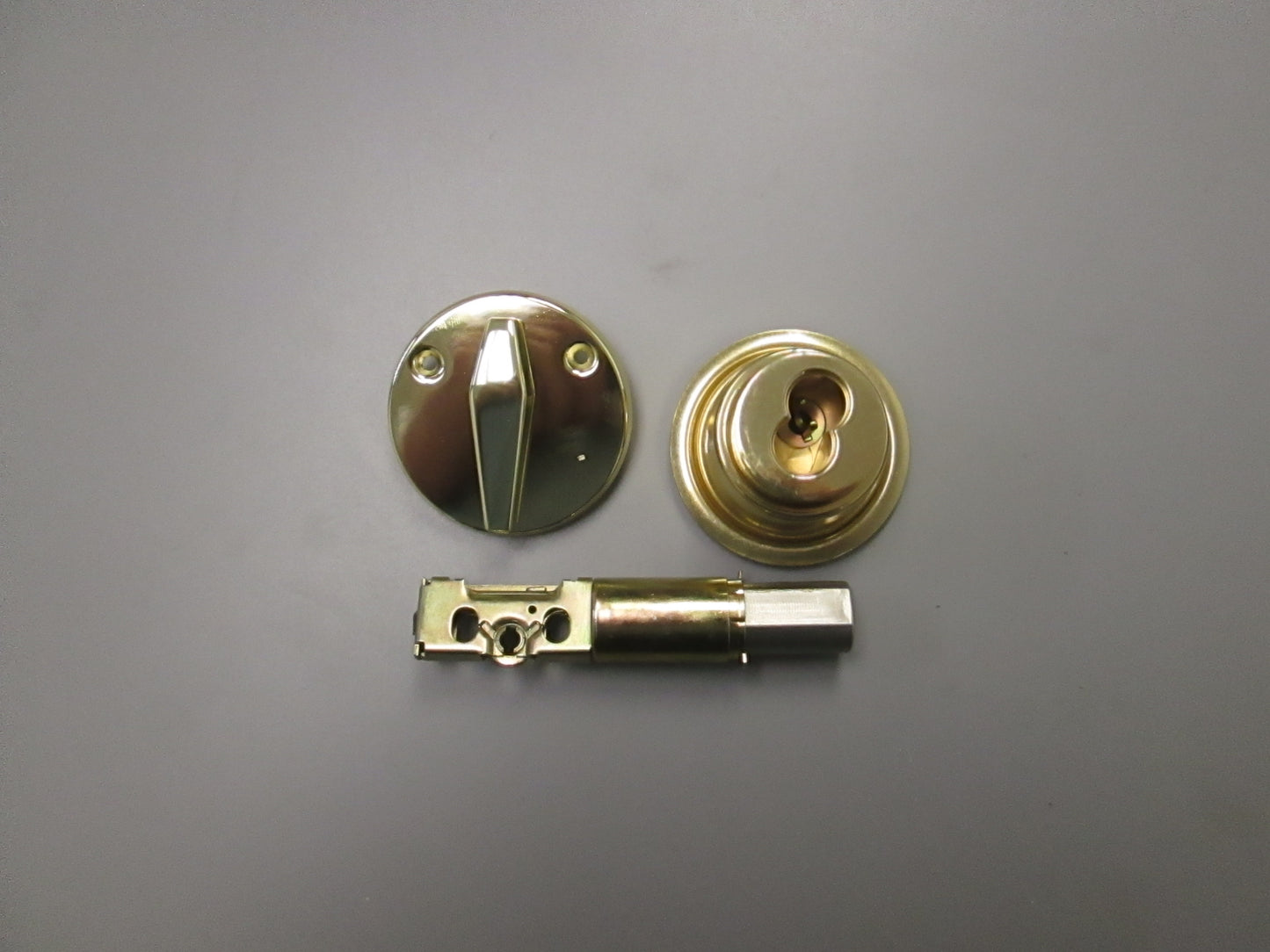 Schlage BC 160BD Single Cylinder Deadbolts Polished Brass for Best Removable Core
