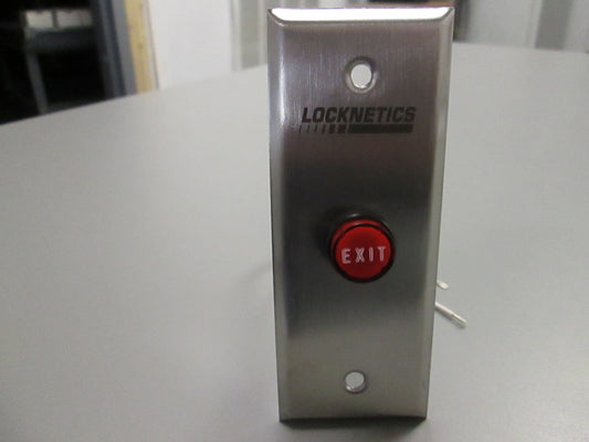 Locknetics 702 RD EX ILL Entry Level Push Button to  Egress Electronically Locked Doors Narrow Plate