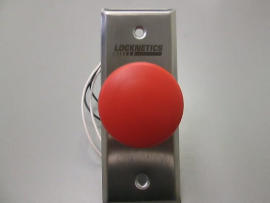 Locknetics 704 RD Entry Level Push Button to Egress Electronically Locked Doors Narrow Plate