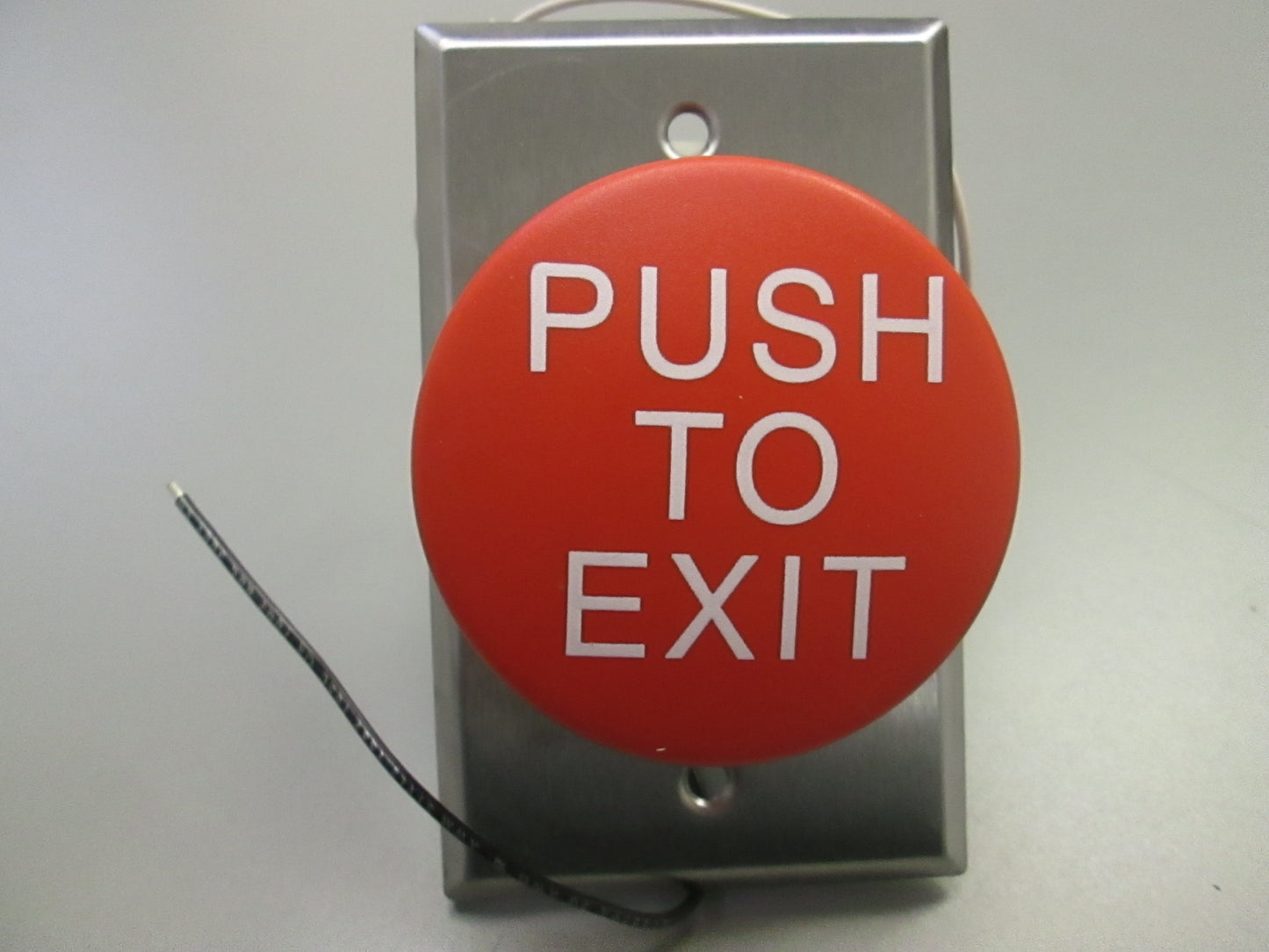 Locknetics 705 RD EX Entry Level Push Button to Egress Electronically Locked Door Wide Plate
