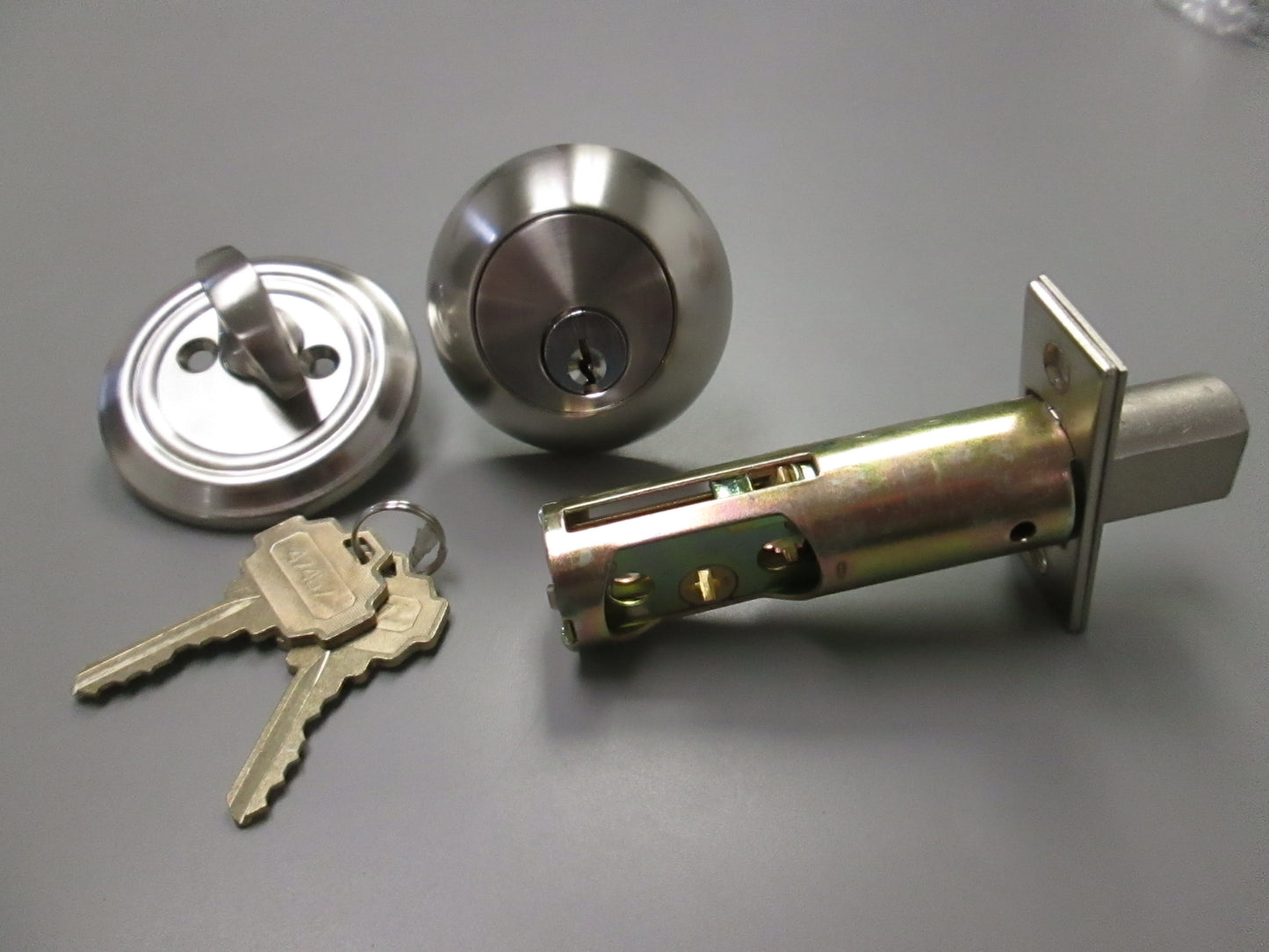 Emtek 8450 Single Cylinder Deadbolt Satin Nickel