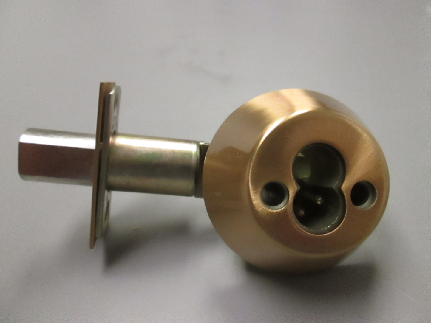 Falcon D831 Double Cylinder Deadbolt for Removable Core Satin Bronze