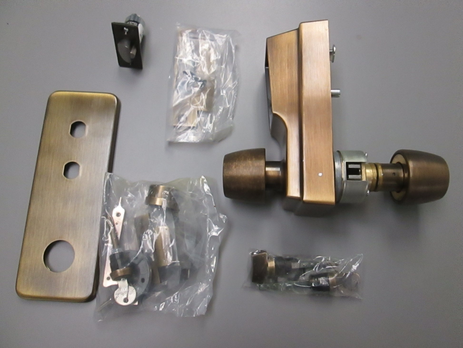 Simplex 1000 Series Mechanical Cylindrical Pushbutton Entry Lock with ...