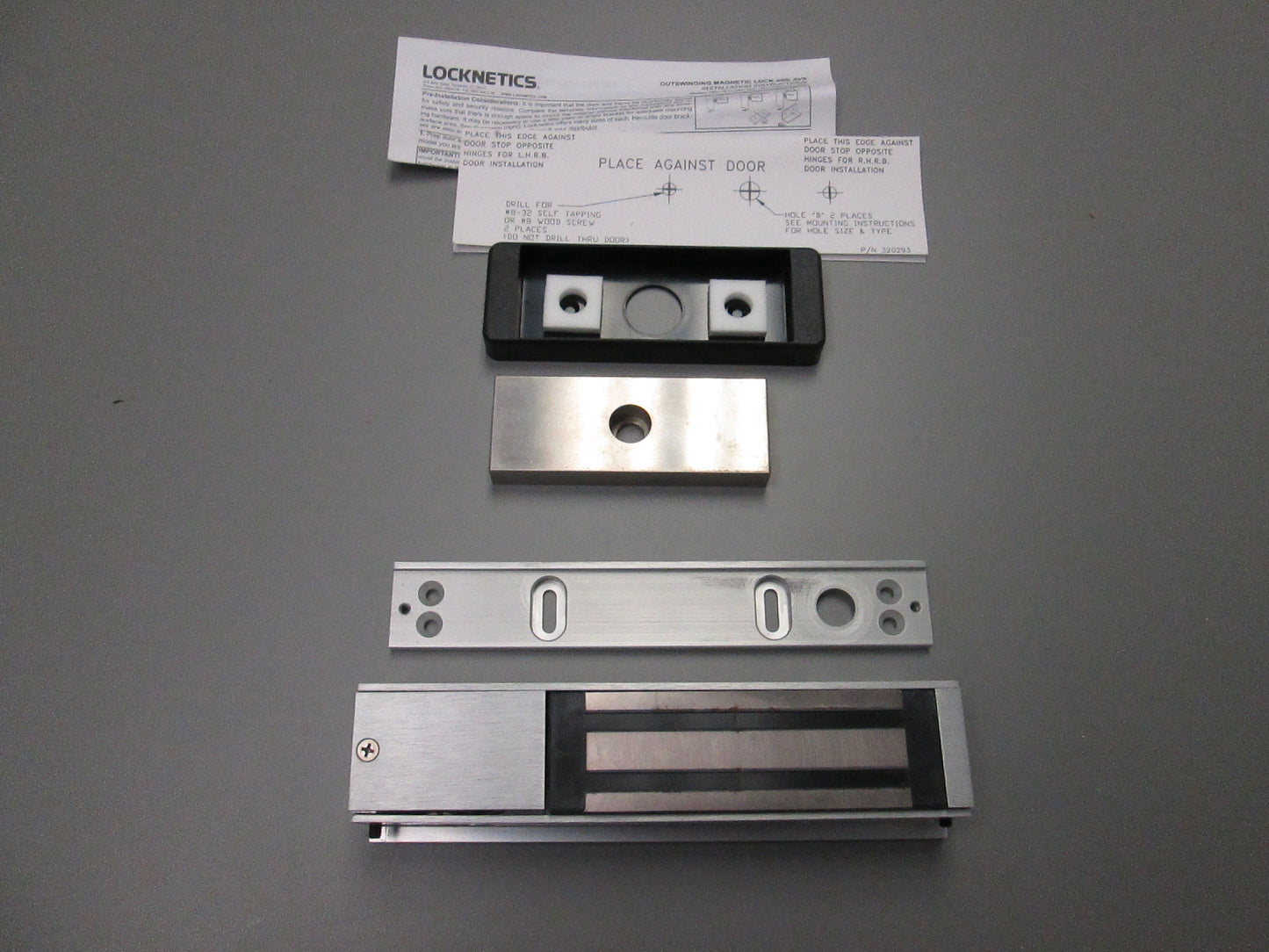 Locknetics 320 MAG Lock Traffic Control Satin Aluminum – Anne's ...